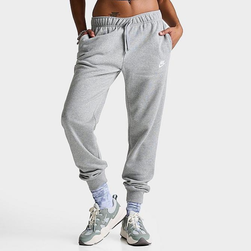 Nike Sweatpants - Women's Sportswear Club Fleece Mid-Rise Joggers